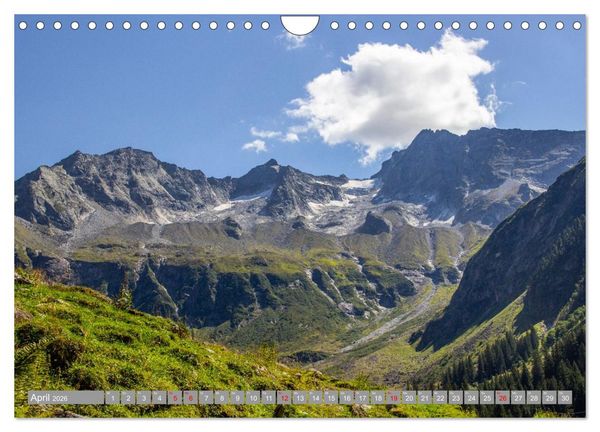 Produktbild: Die Zillertaler Alpen (Wandkalender 2026 DIN A4 quer), CALVENDO Monatskalender