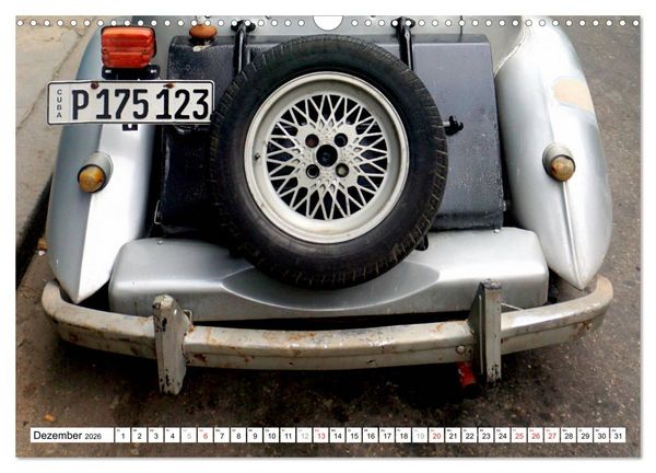 Produktbild: Englische Roadster - Oldtimer Schmuckst&uuml;cke der F&uuml;nfziger Jahre (Wandkalender 2026 DIN A3 quer), CALVENDO Monatskalender
