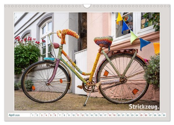 Produktbild: Das Fahrrad als ... (Wandkalender 2026 DIN A3 quer), CALVENDO Monatskalender