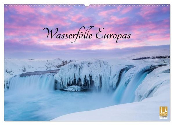 Produktbild: Wasserf&auml;lle Europas (Wandkalender 2026 DIN A2 quer), CALVENDO Monatskalender