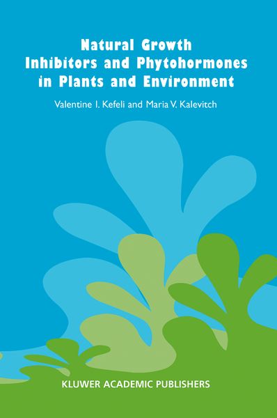 Produktbild: Natural Growth Inhibitors and Phytohormones in Plants and Environment