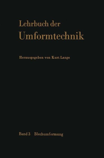 Produktbild: Lehrbuch der Umformtechnik