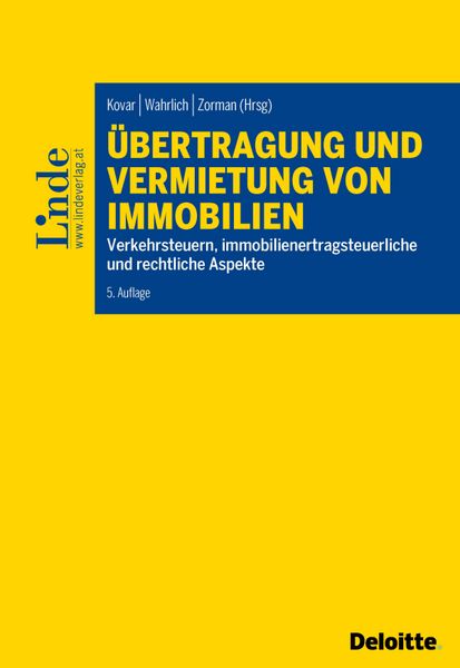 Produktbild: &Uuml;bertragung und Vermietung von Immobilien