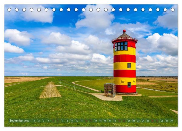 Produktbild: Tour de Ostfriesland (Tischkalender 2026 DIN A5 quer), CALVENDO Monatskalender