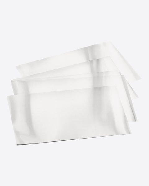 Produktbild: FOLIA Bastelartikel Pr&auml;gefolienmappe 70, 18,5x29cm, 3 Blatt, silber