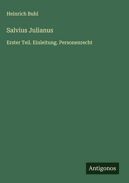 Produktbild: Salvius Julianus