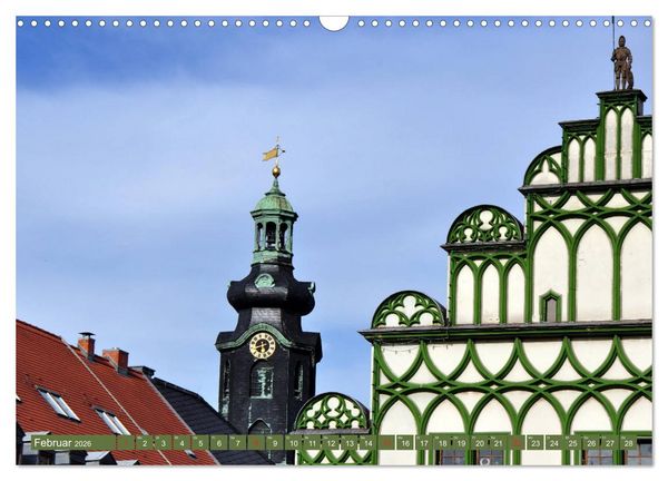 Produktbild: Weimar - Dichterstadt (Wandkalender 2026 DIN A3 quer), CALVENDO Monatskalender