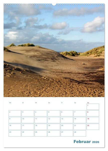 Produktbild: Sylter D&uuml;nen (Wandkalender 2026 DIN A2 hoch), CALVENDO Monatskalender