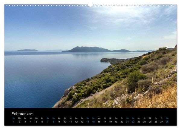 Produktbild: Peloponnes, Griechisches Urgestein von grandioser Sch&ouml;nheit. Die Regionen Argolis, Korinthia und Attika (hochwertiger Premium Wandkalender 2026 DIN A2 quer), Kunstdruck in Hochglanz