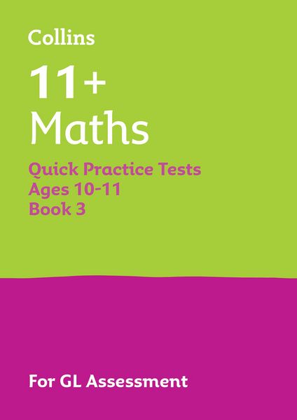 Produktbild: 11+ Maths Quick Practice Tests Age 10-11 (Year 6) Book 3