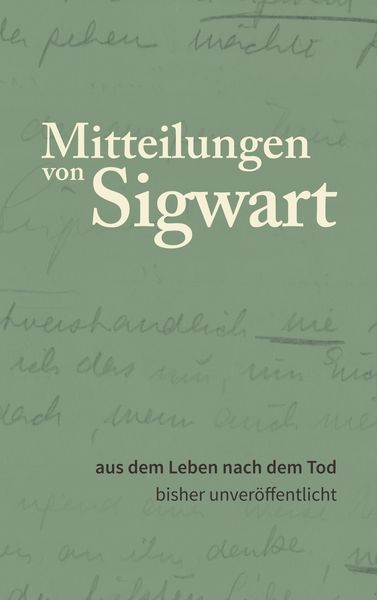 Produktbild: Mitteilungen von Sigwart