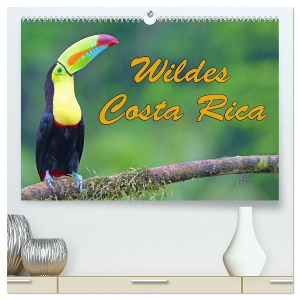 Wildes Costa Rica (hochwertiger Premium Wandkalender 2026 DIN A2 quer), Kunstdruck in Hochglanz