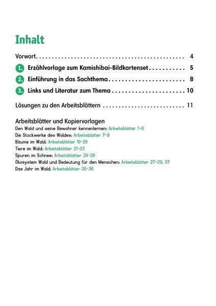 Produktbild: Arbeitsmaterial Grundschule. Sachunterricht. Tiere und Pflanzen im Wald