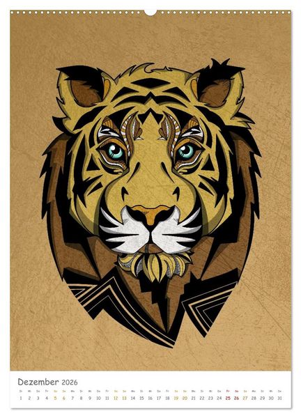 Produktbild: Fauna Fantastica (hochwertiger Premium Wandkalender 2026 DIN A2 hoch), Kunstdruck in Hochglanz