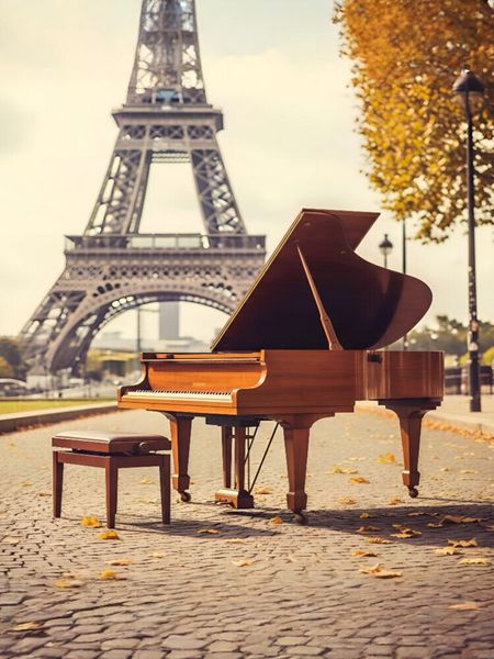 Produktbild: CALVENDO Puzzle Melodie in Paris | 1000 Teile Lege-Gr&ouml;&szlig;e 64x48cm Foto-Puzzle f&uuml;r gl&uuml;ckliche Stunden