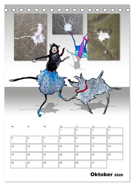 Produktbild: SO EIN SHIT! (Tischkalender 2026 DIN A5 hoch), CALVENDO Monatskalender