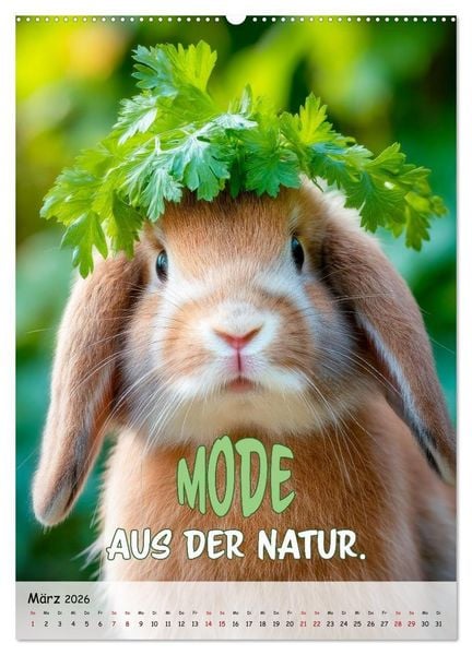 Produktbild: Tierisch erwischt (hochwertiger Premium Wandkalender 2026 DIN A2 hoch), Kunstdruck in Hochglanz