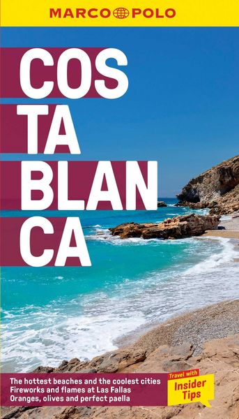 Produktbild: Costa Blanca Marco Polo Pocket Travel Guide - with pull out map