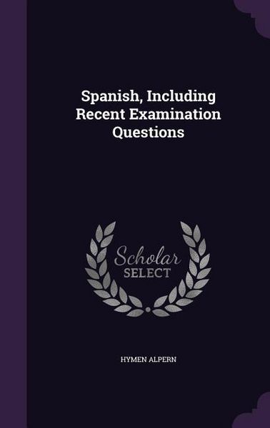 Produktbild: Spanish, Including Recent Examination Questions