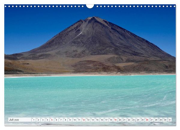 Produktbild: Bolivien - Unterwegs im Hochland (Wandkalender 2026 DIN A3 quer), CALVENDO Monatskalender