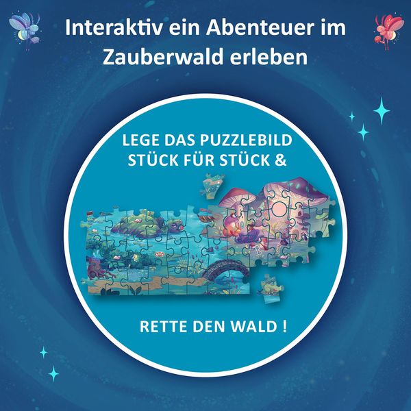 Produktbild: Adventure Puzzle Das Licht im Zauberwald