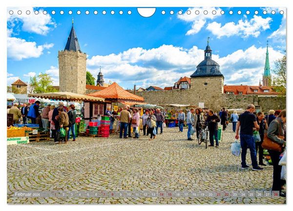 Produktbild: Ein Blick auf M&uuml;hlhausen in Th&uuml;ringen (Wandkalender 2026 DIN A4 quer), CALVENDO Monatskalender
