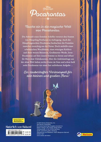 Nelson Verlag im Disney Vaiana Das Buch zum Film