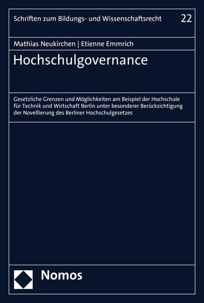 Produktbild: Hochschulgovernance