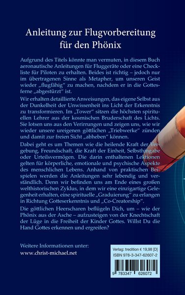 Produktbild: Anleitung zur Flugvorbereitung f&uuml;r den Ph&ouml;nix