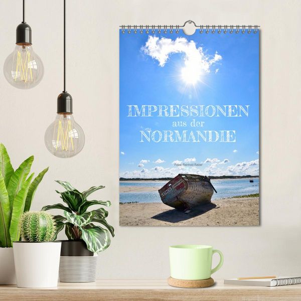 Produktbild: Impressionen aus der Normandie (Wandkalender 2026 DIN A4 hoch), CALVENDO Monatskalender