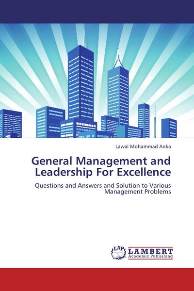 Produktbild: General Management and Leadership For Excellence