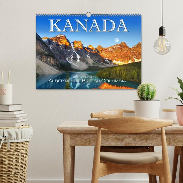 Produktbild: Kanada, Touristenziele in Alberta und British Columbia (Wandkalender 2026 DIN A3 quer), CALVENDO Monatskalender