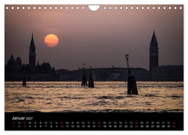 Produktbild: Venedig (Wandkalender 2027 DIN A4 quer), CALVENDO Monatskalender