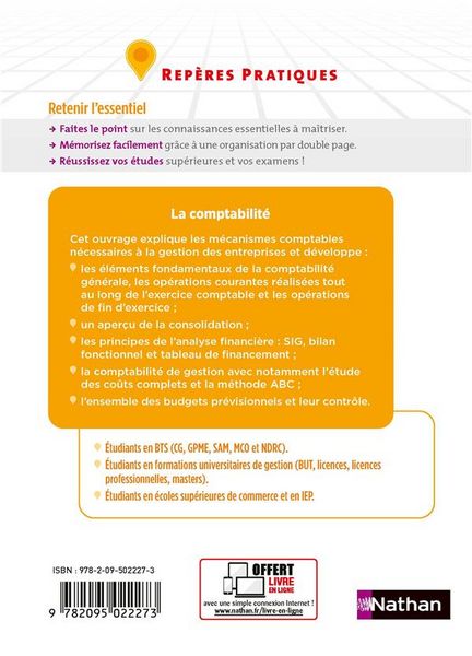 Produktbild: La comptabilit&eacute; : retenir l'essentiel