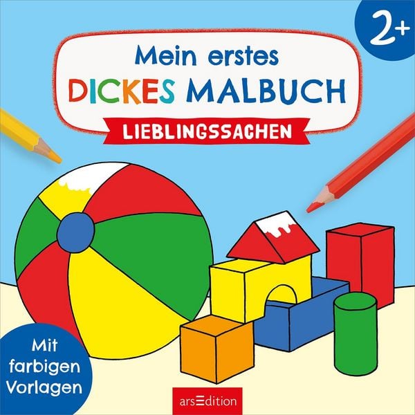 Produktbild: Mein erstes dickes Malbuch ab 2 &ndash; Lieblingssachen