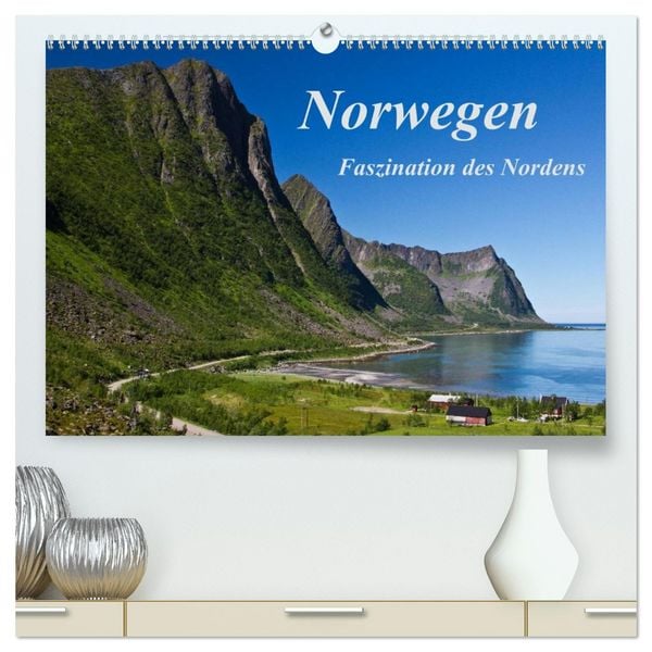 Produktbild: Norwegen - Faszination des Nordens (hochwertiger Premium Wandkalender 2026 DIN A2 quer), Kunstdruck in Hochglanz