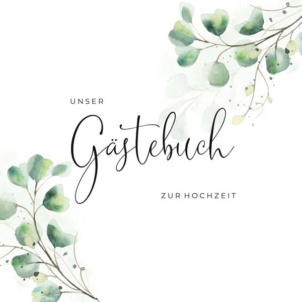Produktbild: G&auml;stebuch zur Hochzeit