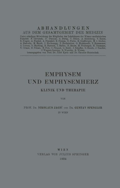 Produktbild: Emphysem und Emphysemherz