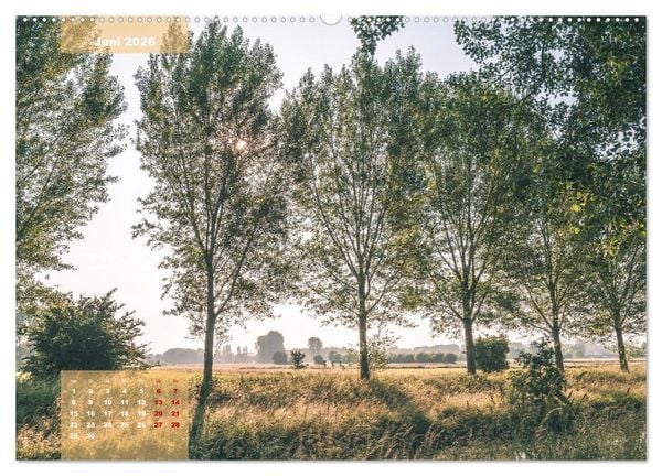 Produktbild: Ein Jahr Niederrhein Momente der Natur (Wandkalender 2026 DIN A2 quer), CALVENDO Monatskalender