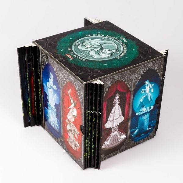 Produktbild: Disney: Die gro&szlig;e Disney-Adventskalender-Box 2025 &ndash; Zauberhafte Weihnachts-Box mit 24 B&uuml;chern und 1.152 Seiten f&uuml;r Young Adults