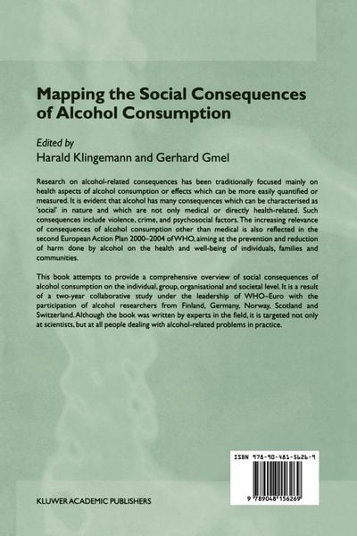 Produktbild: Mapping the Social Consequences of Alcohol Consumption