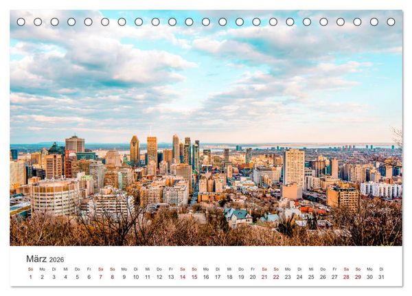 Produktbild: Kanada - Eine Reise durch ein spektakul&auml;res Land. (Tischkalender 2026 DIN A5 quer), CALVENDO Monatskalender