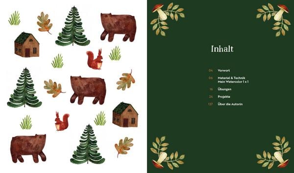 Produktbild: Watercolor &ndash;&nbsp;Wilder Wald