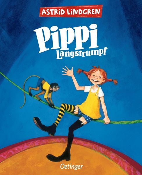 Pippi Langstrumpf 1, Gebundene Ausgabe von Astrid Lindgren, Verlag Friedrich Oetinger GmbH