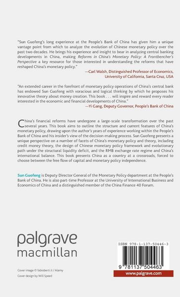 Produktbild: Reforms in China's Monetary Policy