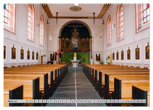Produktbild: Kirchen und Kapellen (Wandkalender 2027 DIN A2 quer), CALVENDO Monatskalender