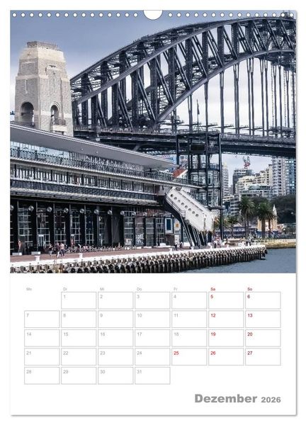 Produktbild: g'day Australien 2026 (Wandkalender 2026 DIN A3 hoch), CALVENDO Monatskalender