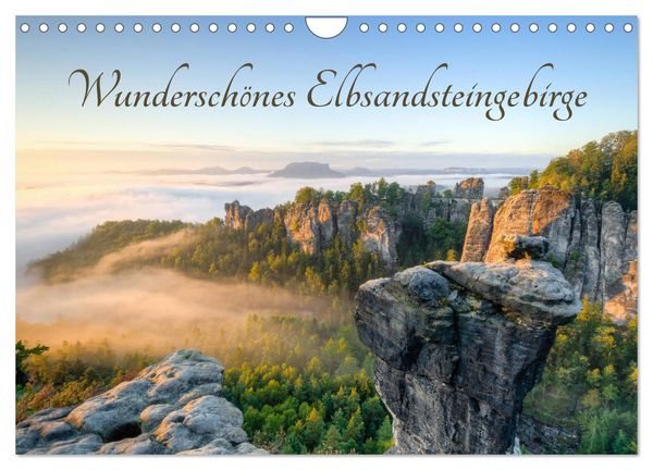Produktbild: Wundersch&ouml;nes Elbsandsteingebirge (Wandkalender 2026 DIN A4 quer), CALVENDO Monatskalender