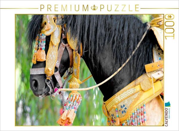Produktbild: CALVENDO Puzzle Pferd Fantasia | 1000 Teile Lege-Gr&ouml;&szlig;e 64x48cm Foto-Puzzle f&uuml;r gl&uuml;ckliche Stunden