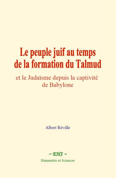 Produktbild: Le peuple juif au temps de la formation du Talmud